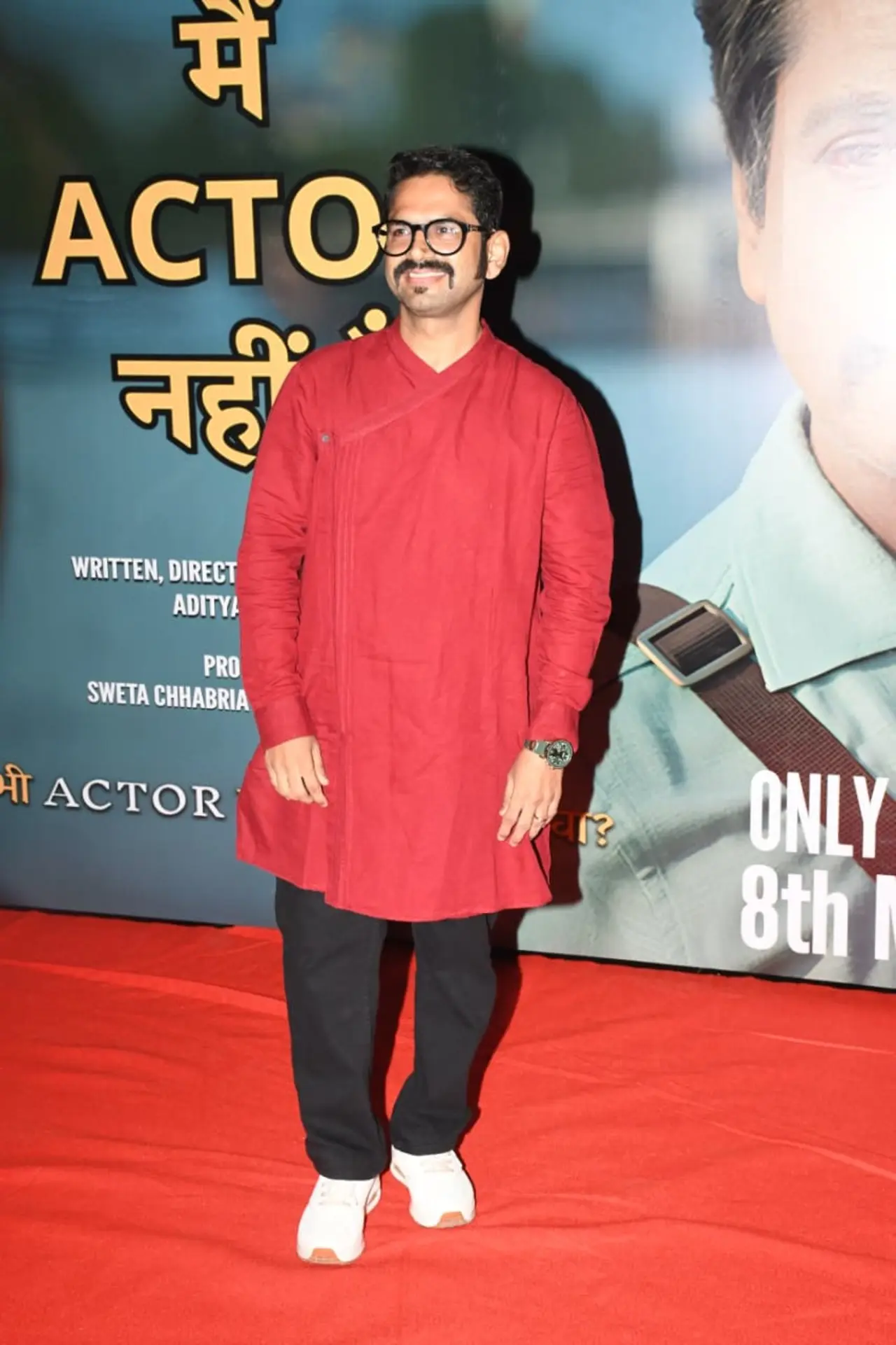 Sharib Hashmi was seen at the screening of Main Actor Nahi Hoon.